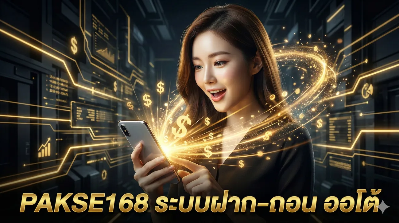 PAKSE168 ระบบฝาก-ถอน ออโต้